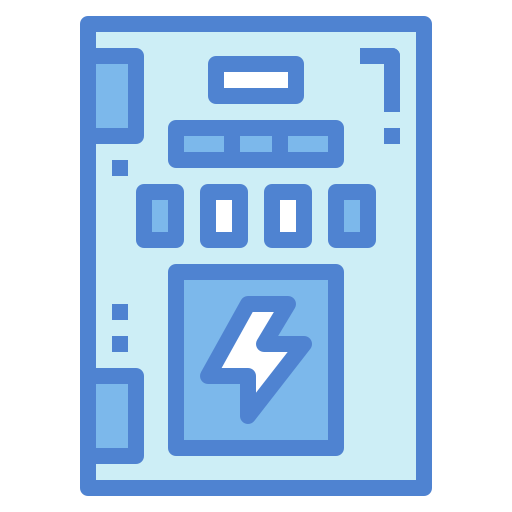 panel electrico icono gratis