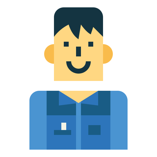 Technician Smalllikeart Flat icon