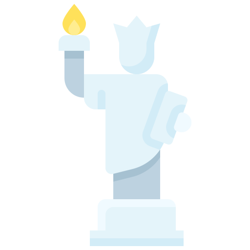 estatua de la libertad icono gratis