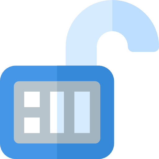 Unlock free icon