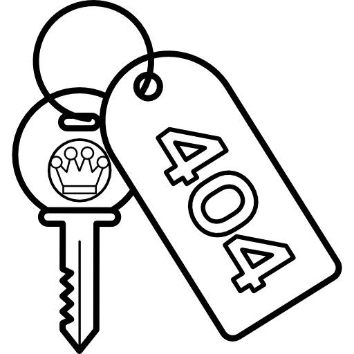 clef de chambre Icône gratuit