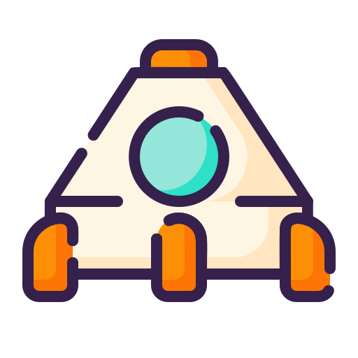 cápsula espacial icono gratis