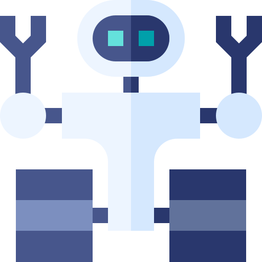 robot espacial icono gratis