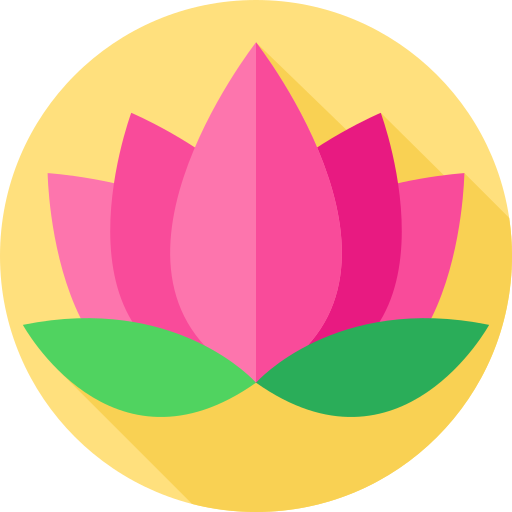 Lotus Flat Circular Flat icon