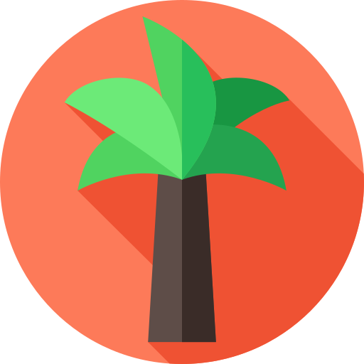 palmera icono gratis