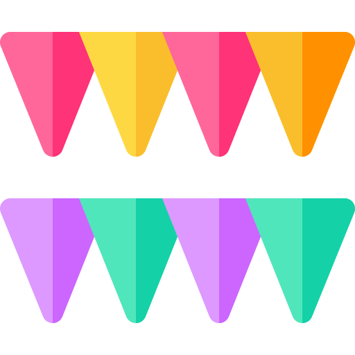 guirnalda icono gratis