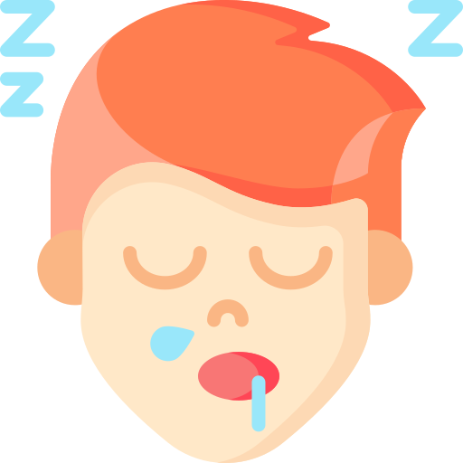 dormido icono gratis