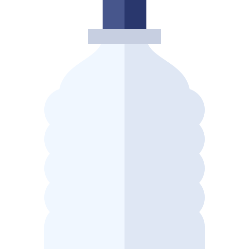 Plastic bottle free icon