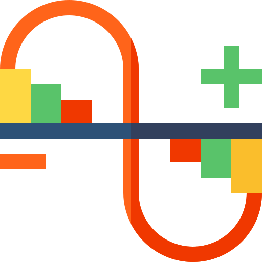 Market fluctuation free icon Market fluctuation free icon