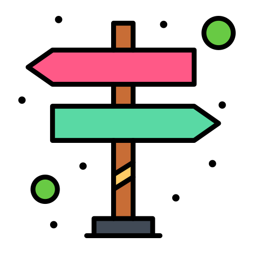 Direction free icon Direction free icon