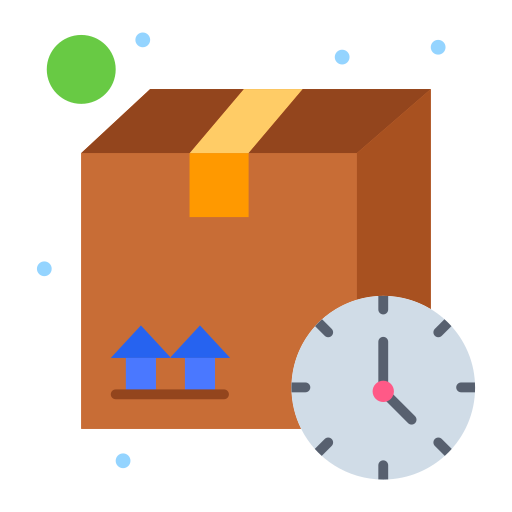 Delivery time free icon Delivery time free icon