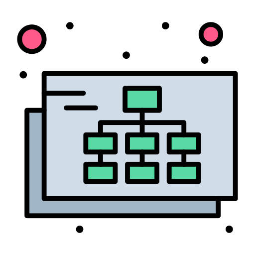 mapa del sitio icono gratis