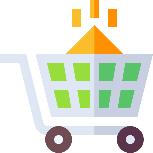 carrito de compras icono gratis