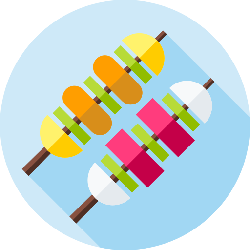 brochette Icône gratuit