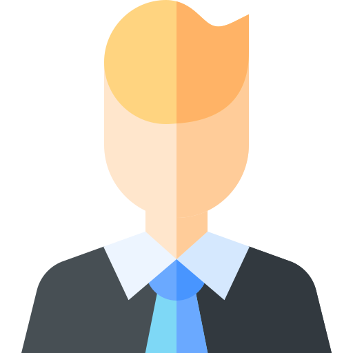 Businessman Basic Straight Flat icon