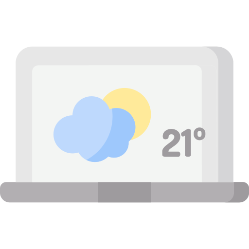 pronóstico del tiempo icono gratis