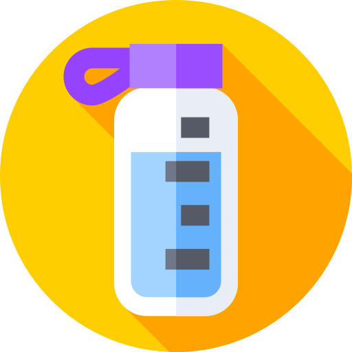 botella de agua icono gratis