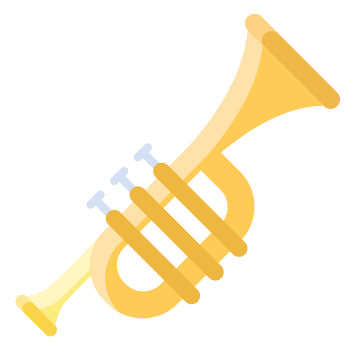 Trumpet Icongeek26 Flat icon