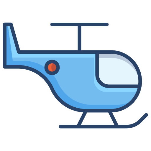 helicóptero icono gratis