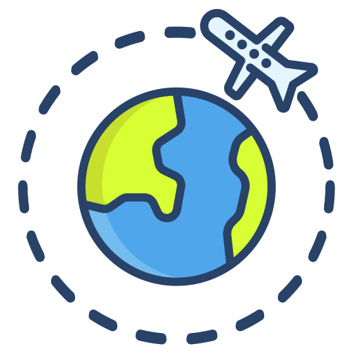 Travel free icon