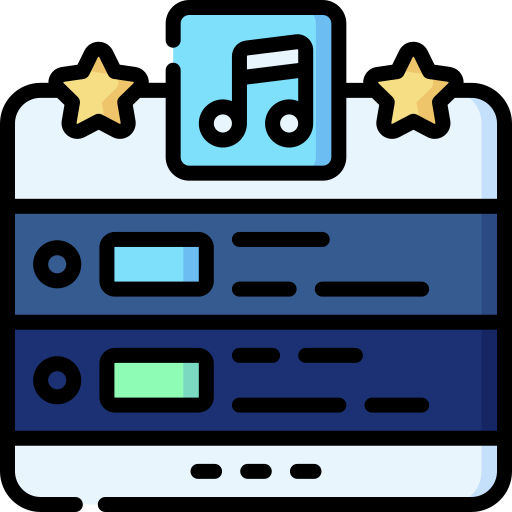 Playlist - Free music icons