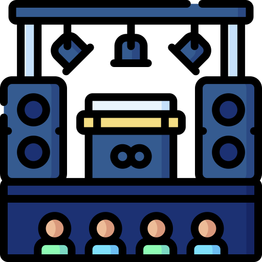 concert Icône gratuit