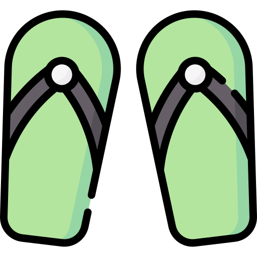 Flip flops - Free travel icons