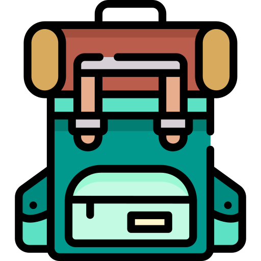 Backpack free icon