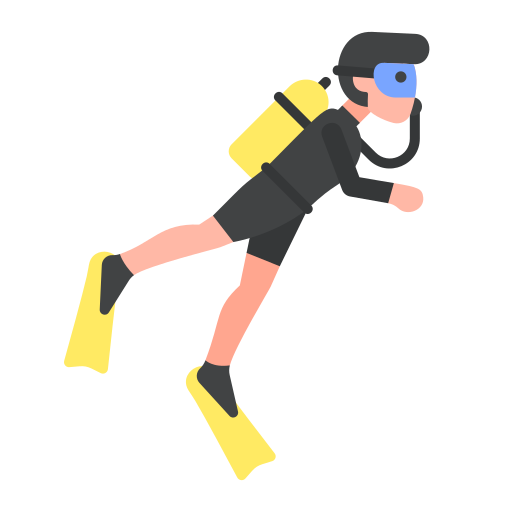 Diver Generic Flat icon