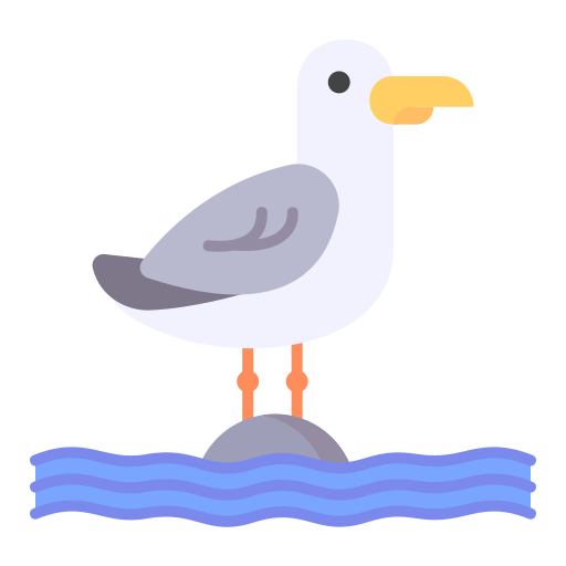 gaviota icono gratis