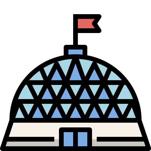 Dome Generic Outline Color icon