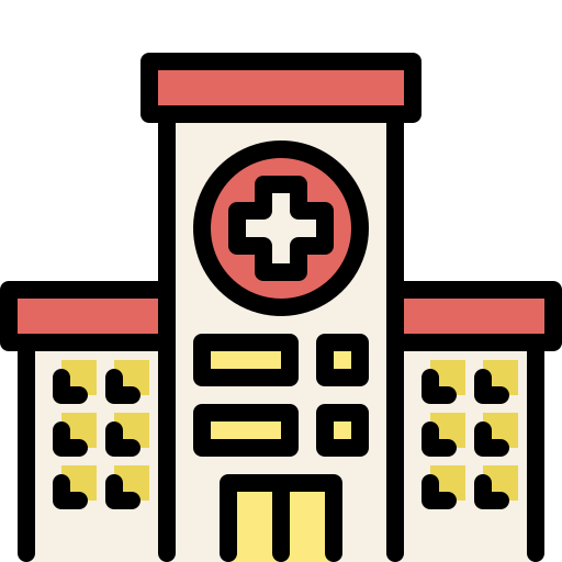 hôpital Icône gratuit