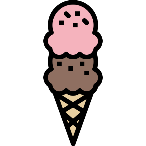Ice cream cone - Free food icons