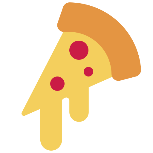 porción de pizza icono gratis