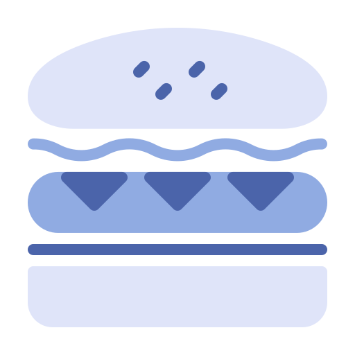 Sandwich Generic Blue icon