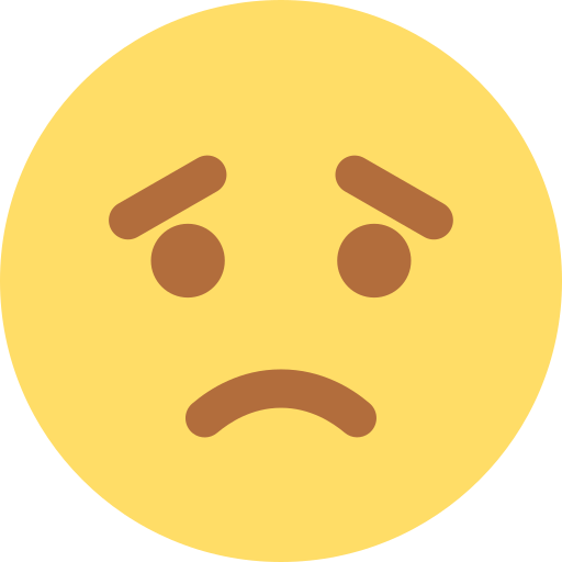 Frown Generic Flat icon