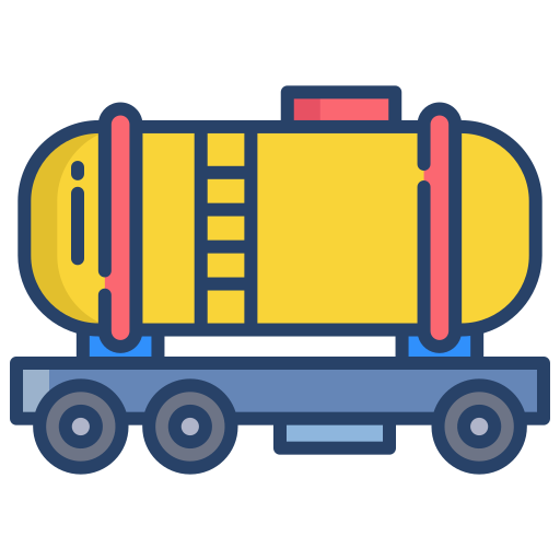 train oil tank clipart