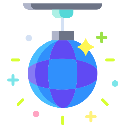 Disco free icon Disco free icon