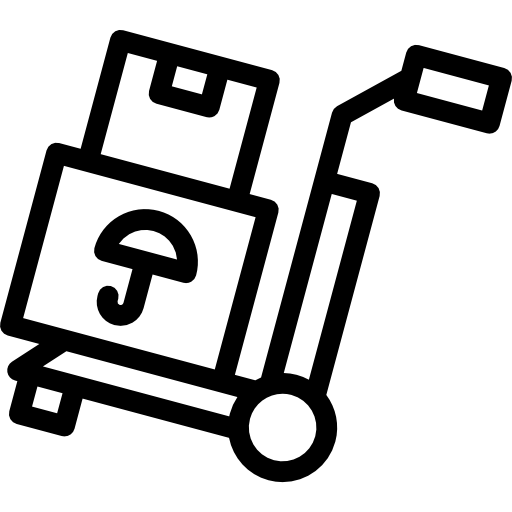 Trolley Detailed Rounded Lineal icon