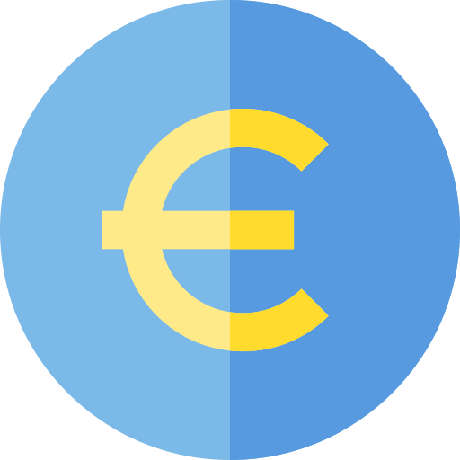 euro icono gratis