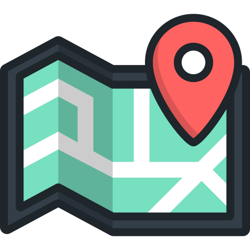 mapa icono gratis