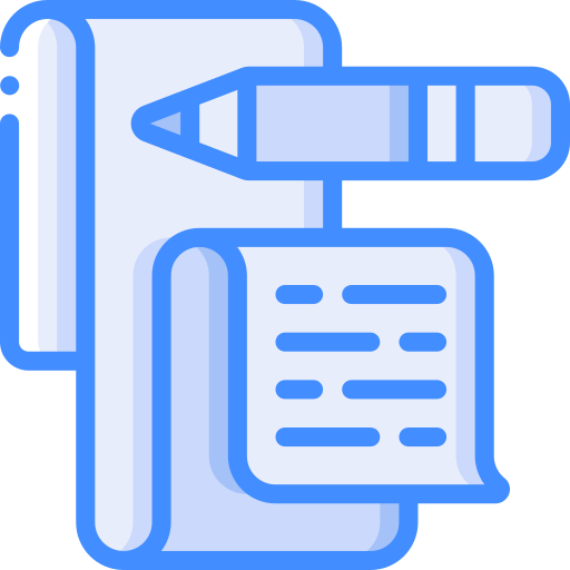 Script Basic Miscellany Blue icon