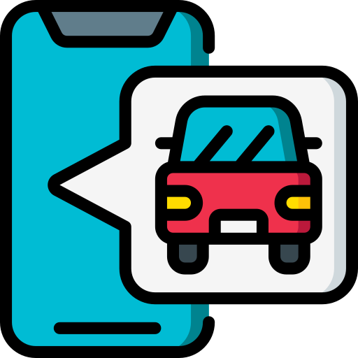 Smart car free icon