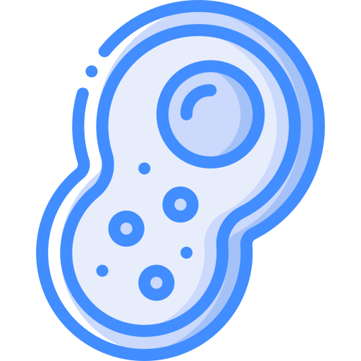 Bacteria Basic Miscellany Blue icon