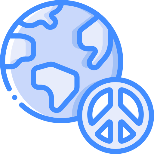 Earth Basic Miscellany Blue Icon