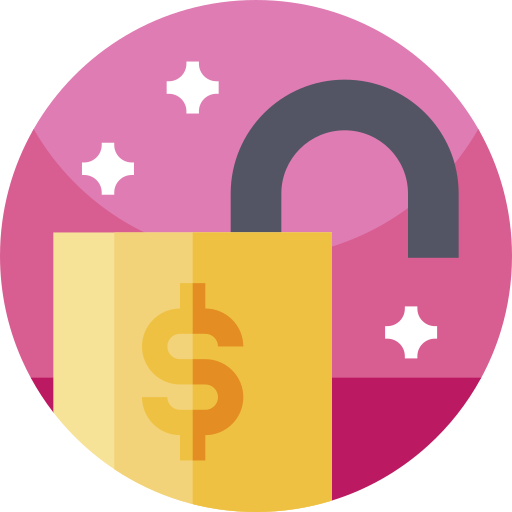 Unlock free icon Unlock free icon