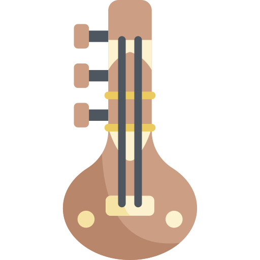 sitar icono gratis