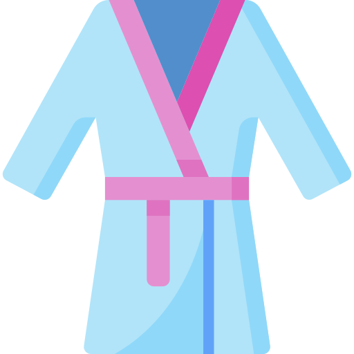 Bathrobe Special Flat icon