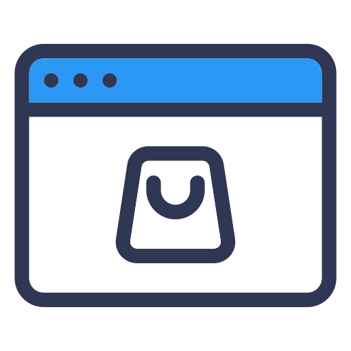 magasin en ligne Icône gratuit