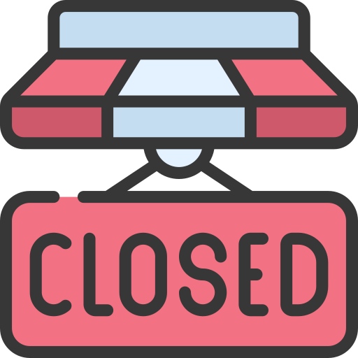 닫힌 기호 무료 아이콘